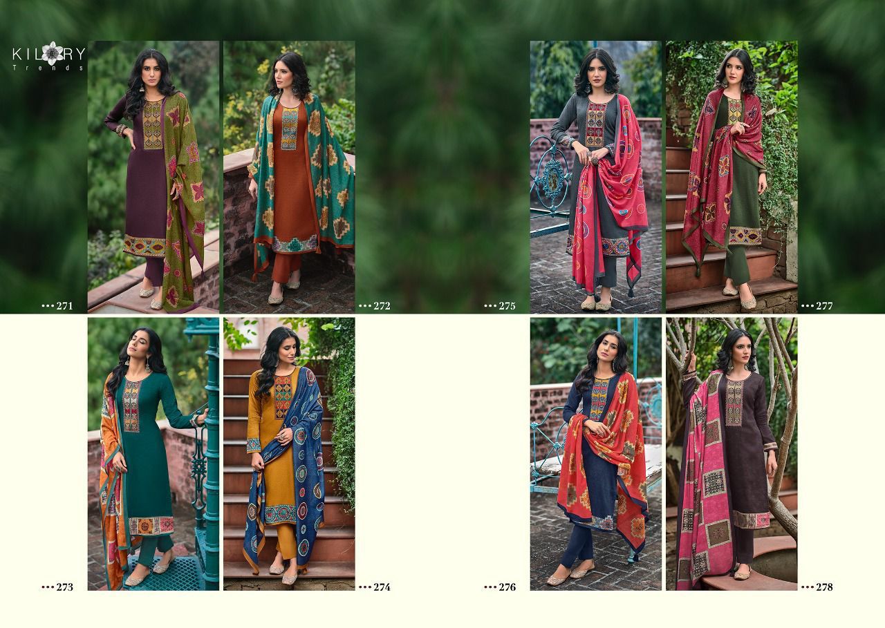 Kilory Hayat Jam Cotton Dress Material Catalog
